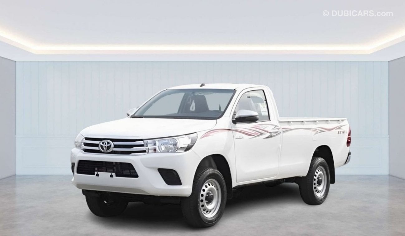 Toyota Hilux 2024 TOYOTA HILUX SINGLE CAB PICKUP GLX 2.7L GAS MANUAL - EXPORT ONLY