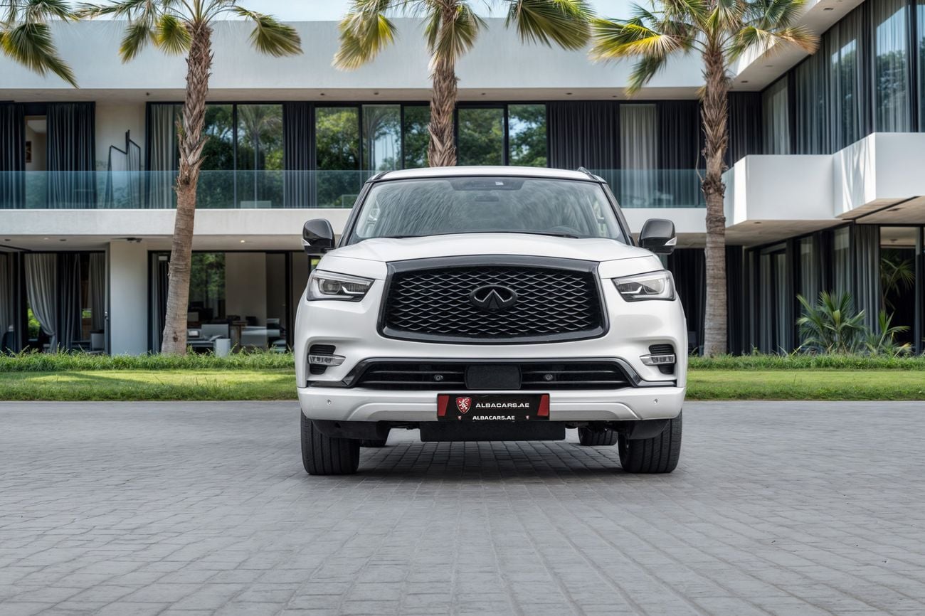 إنفينيتي QX80 LUXE QX80 LUXE | 3,330 P.M | 0% Downpayment | Under Warranty