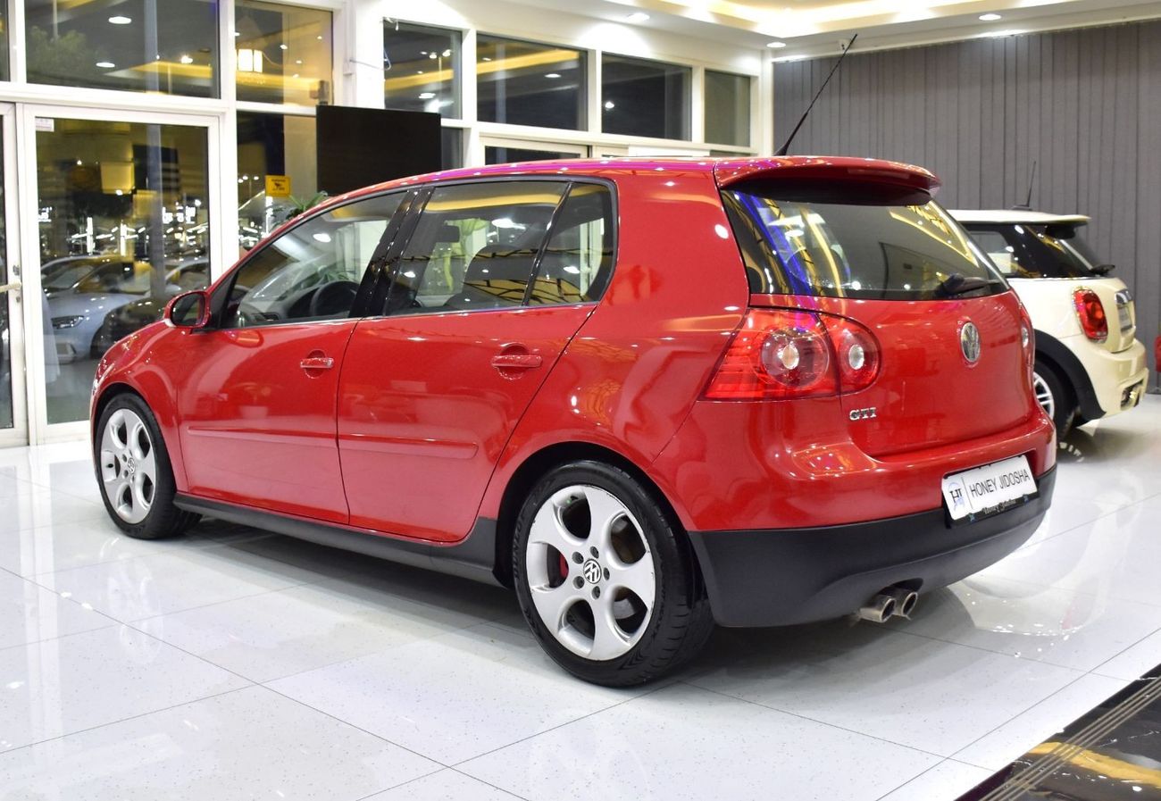 Volkswagen Golf EXCELLENT DEAL for our Volkswagen GTi ( 2009 Model ) in Red Color GCC Specs