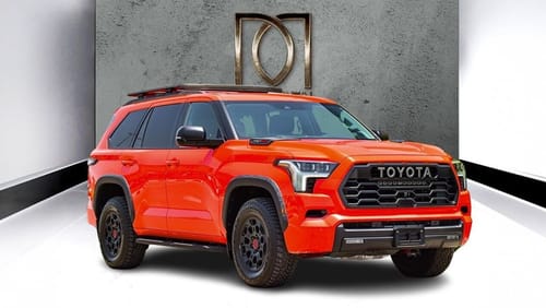 Toyota Sequoia TRD Pro 4WD Hybrid/Pano-Roof. For Local Registration +10%