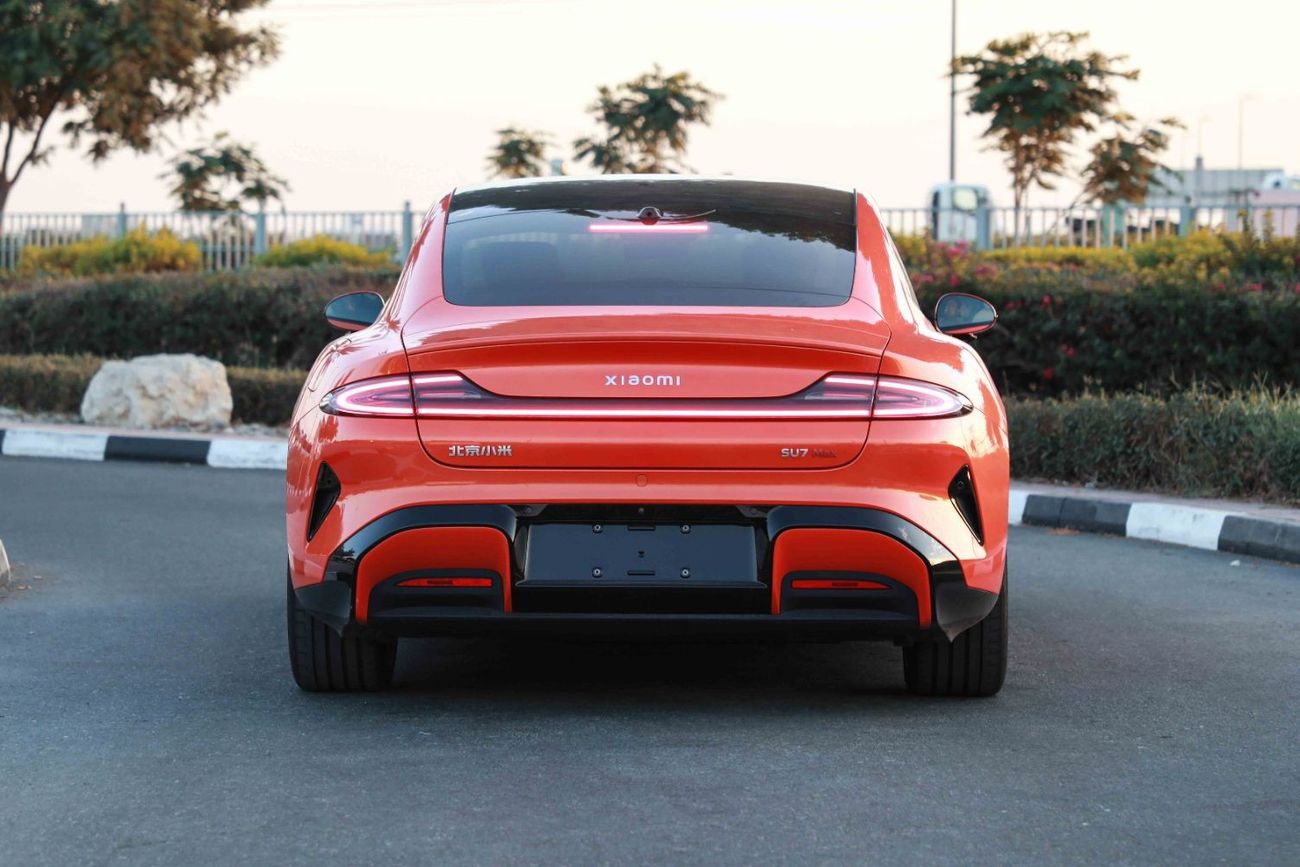 Xiaomi SU7 2024 XIAOMI SU7 MAX - Orange inside Grey