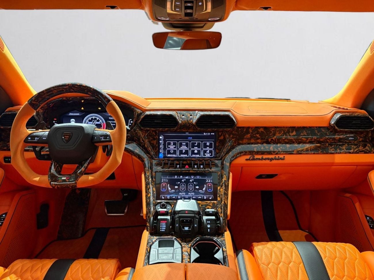 Lamborghini Urus STD AED 12,780 P.M | 0% DOWN PAYMENT | LAMBORGHINI URUS MANSORY VENATUS EVO S P900 | 4.0L TWIN-TURBO