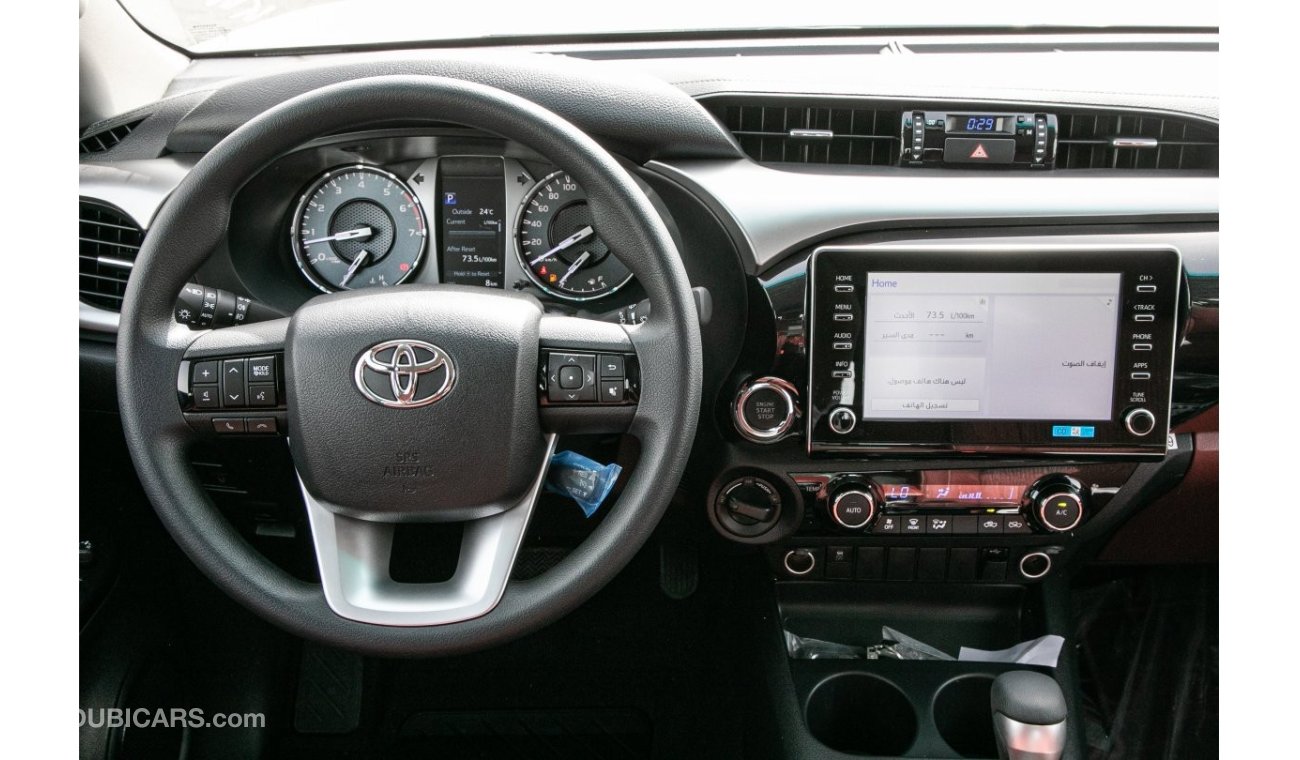 Toyota Hilux 2.7L V4 4x4 Petrol with Auto A/C , Rear A/C, Push Button Start and Rear Camera
