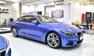 بي أم دبليو 420i EXCELLENT DEAL for our BMW 420i M-Kit Convertible ( 2019 Model ) in Blue Color GCC Specs