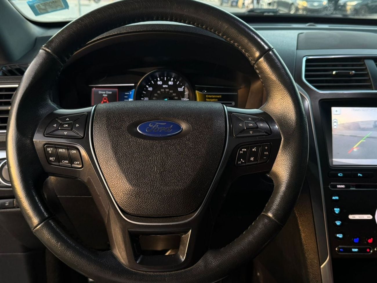 Ford Explorer top-of-the-line model, fully loaded with panoramic