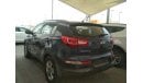 Kia Sportage 2013 BLUE GCC NO PAIN NO ACCIDENT PERFECT