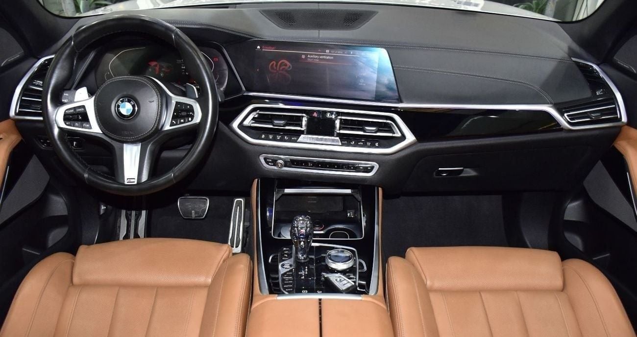 BMW X5 EXCELLENT DEAL for our BMW X5 xDrive40i M-Kit ( 2019 Model ) in White Color GCC Specs