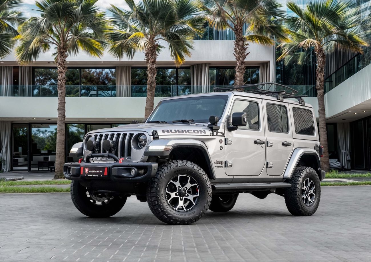 جيب رانجلر Rubicon 2,938 P.M | 0% Downpayment | Original Jeep Accessories and Upgrades!