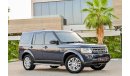 Land Rover LR4 HSE | 1,858 P.M | 0% Downpayment | Spectacular Condition!