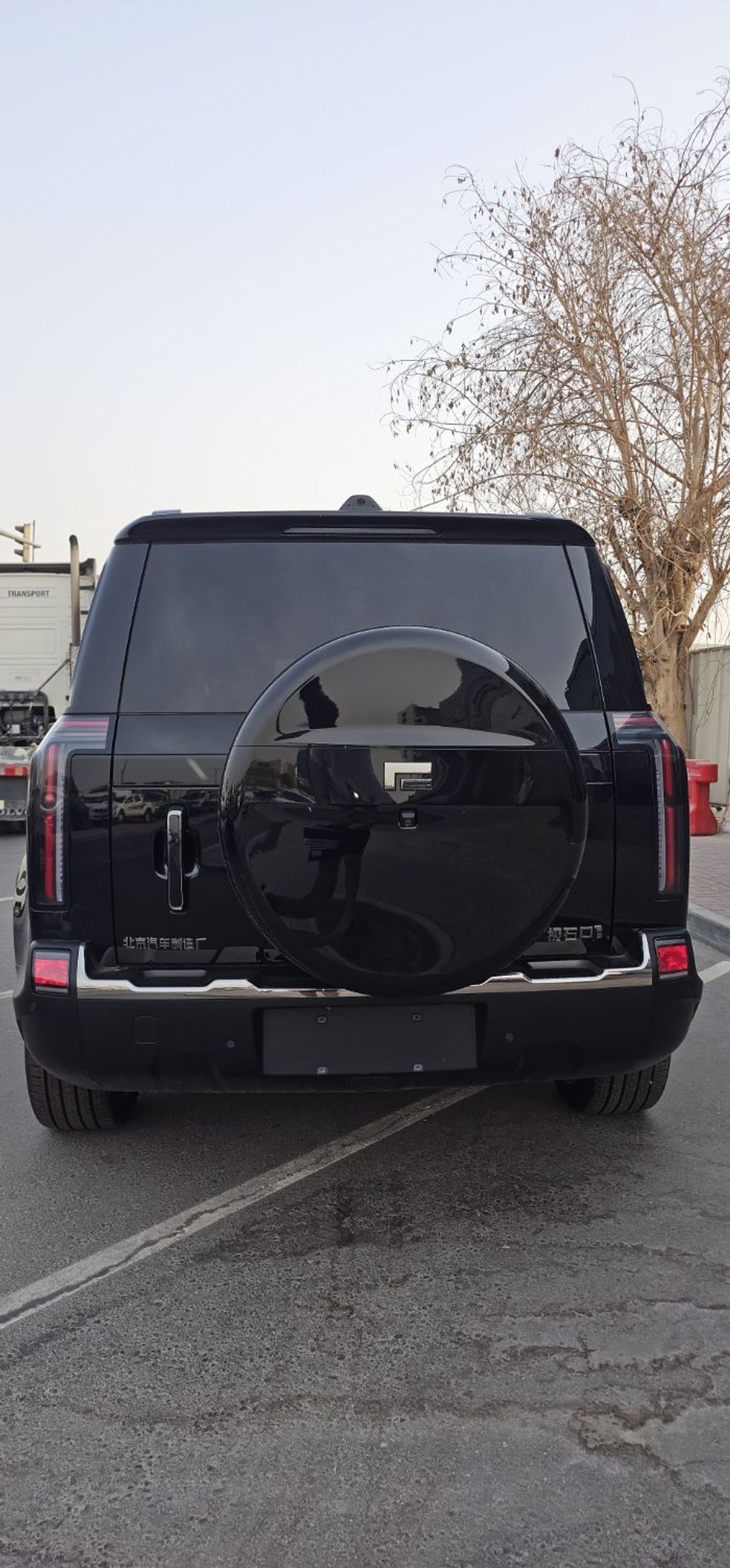 روكس 01 7 SEATERS  SMALL BATTERY ELECTRIC SIDE STEP WITH SPARE TIRE