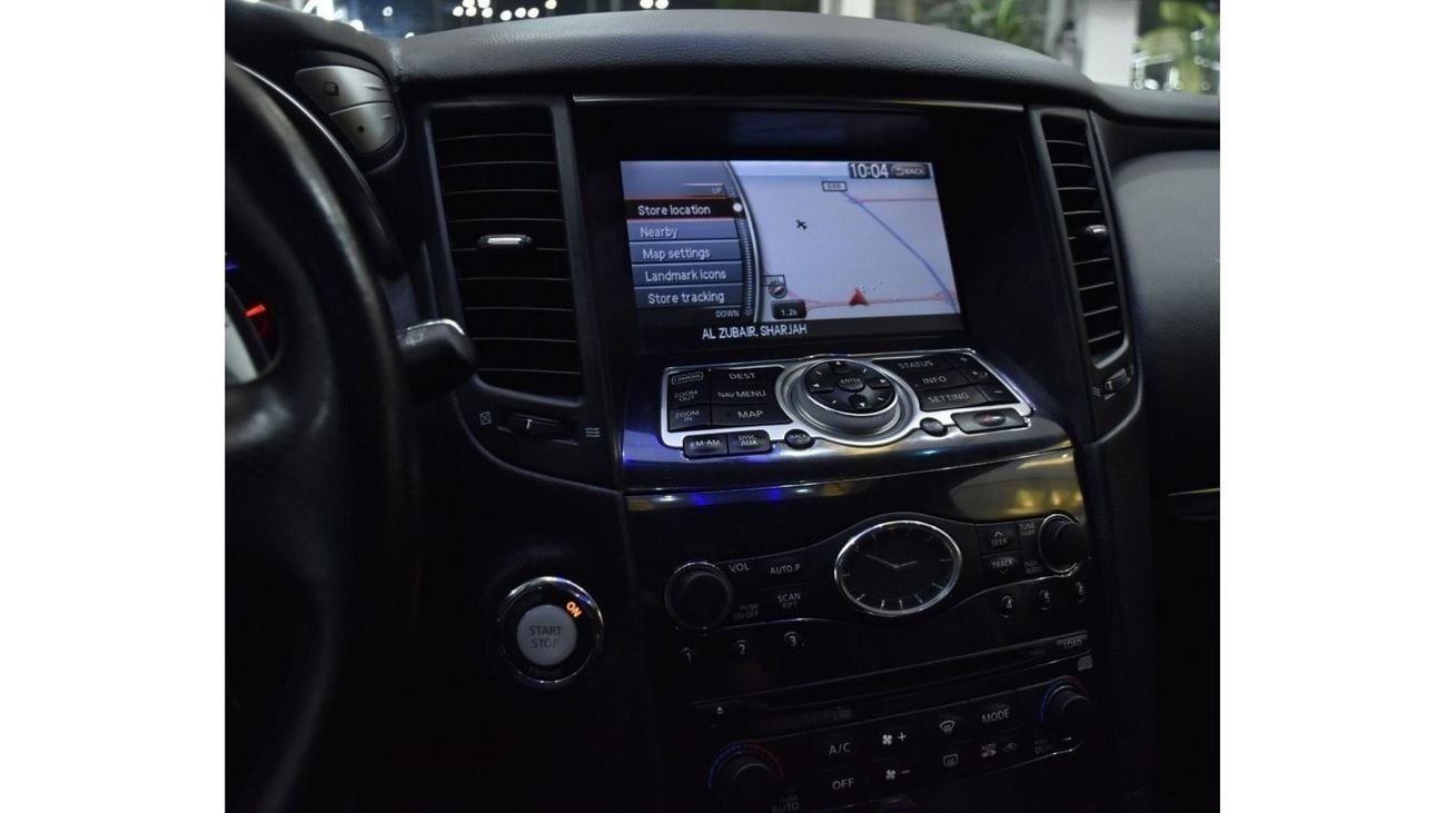 Infiniti FX50 EXCELLENT DEAL for our Infiniti FX50 S ( 2009 Model ) in Black Color GCC Specs