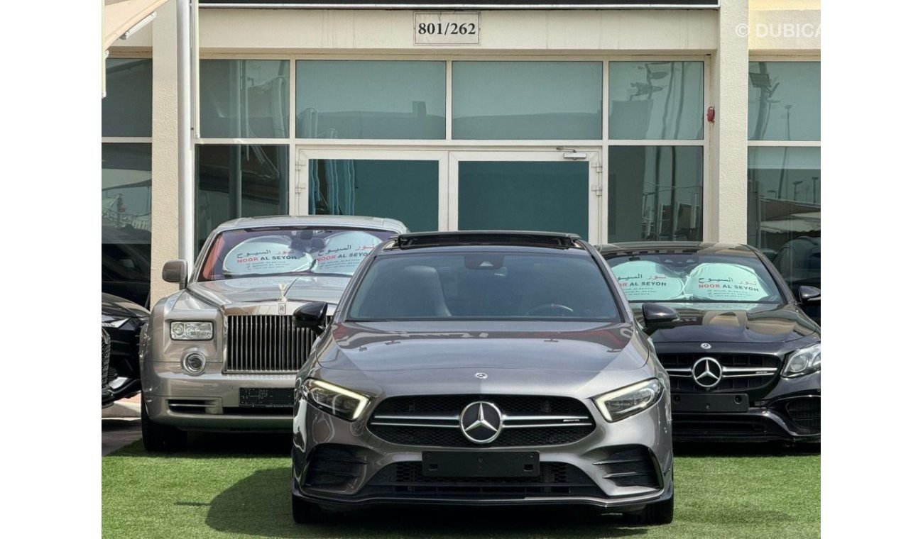 مرسيدس بنز A 35 AMG بريميوم مرسيدس بنز آي آم جي A35 خليجي 2021 تشييكات الوكالة  صبغ وكالة بحالة الوكالة