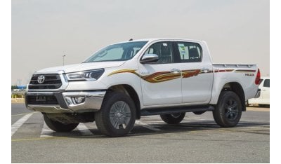 تويوتا هيلوكس TOYOTA HILUX 2.4L 4WD PICKUP 2024 | REAR CAMERA | ALLOY WHEELS | DIFFERENTIAL LOCK | AUDIO/VIDEO PLA