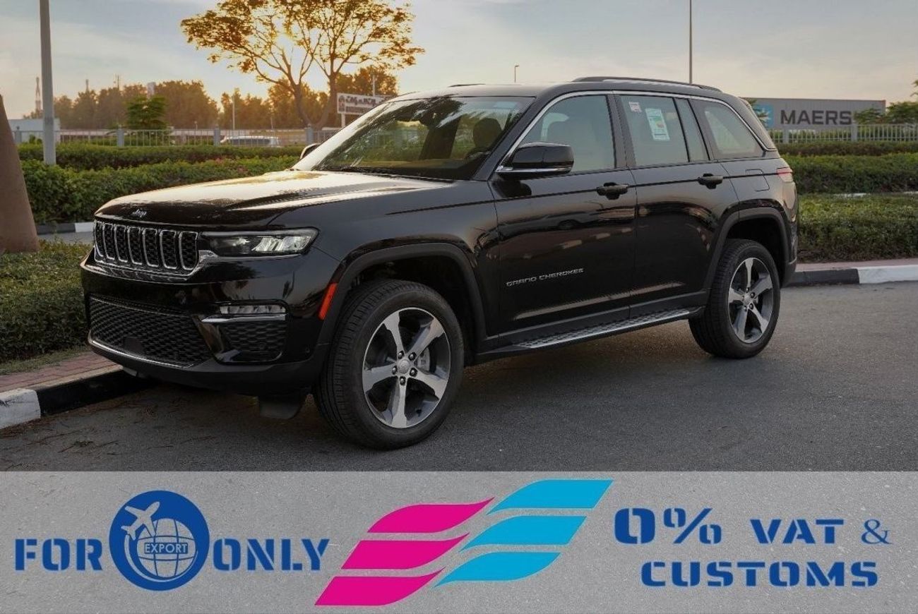 جيب جراند شيروكي 2024 JEEP GRAND CHEROKEE LIMITED GCC BLACK 0 Km