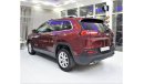 Jeep Cherokee EXCELLENT DEAL for our Jeep Cherokee LATITUDE ( 2018 Model! ) in Red Color! American Specs