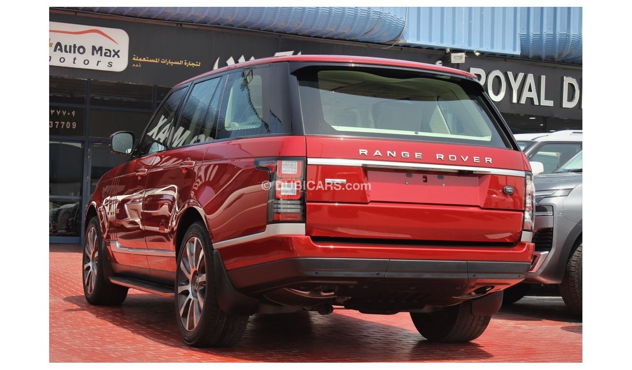 Land Rover Range Rover (2013) V8 SUPER CHARGED, GCC