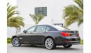 BMW 750Li | 1,939 P.M | 0% Downpayment | Full Option | Low Kilometers