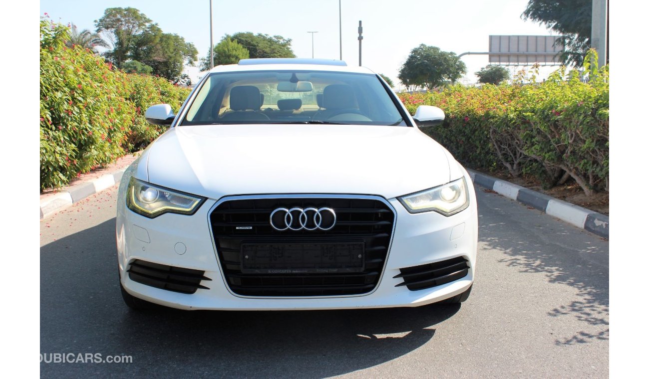 أودي A6 2012/ 2.8L/ V6/ QUATTRO/ GCC/ 100% ORIGINAL PAINT/ 1 YEAR WARRANTY