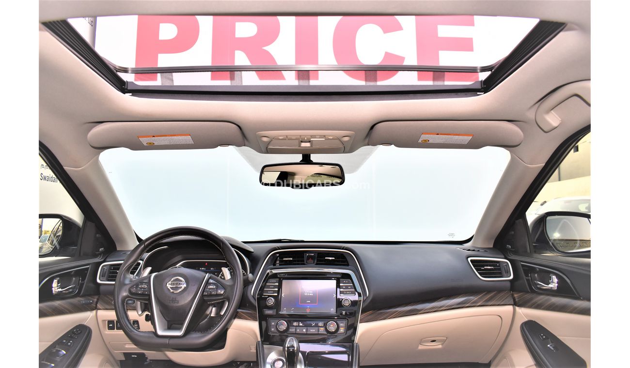 Nissan Maxima 3.5L SR V6 2018 GCC SPECS DEALER WARRANTY