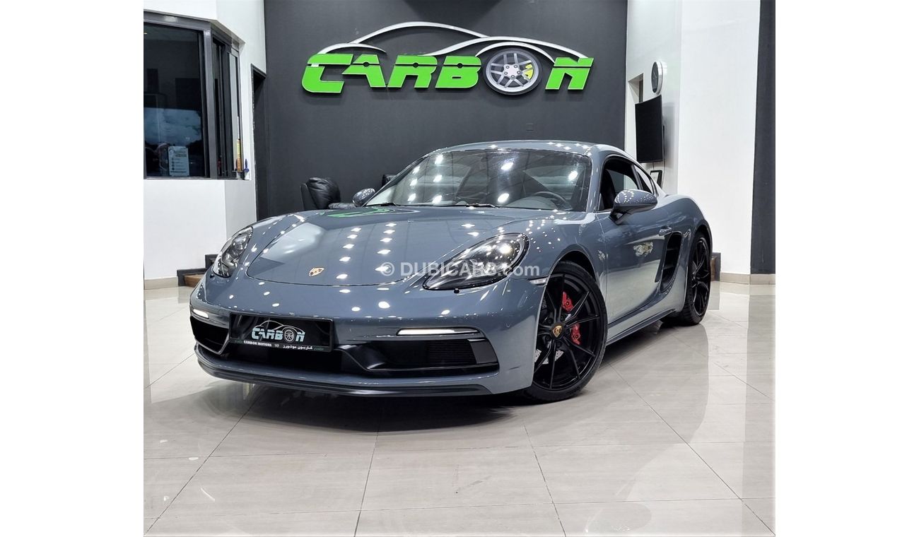 Porsche 718 Cayman PORSCHE CAYMAN 718 GTS IN PERFECT CONDITION WITH ONLY 22K KM FULL SERVICE HISTORY FOR 295K AED