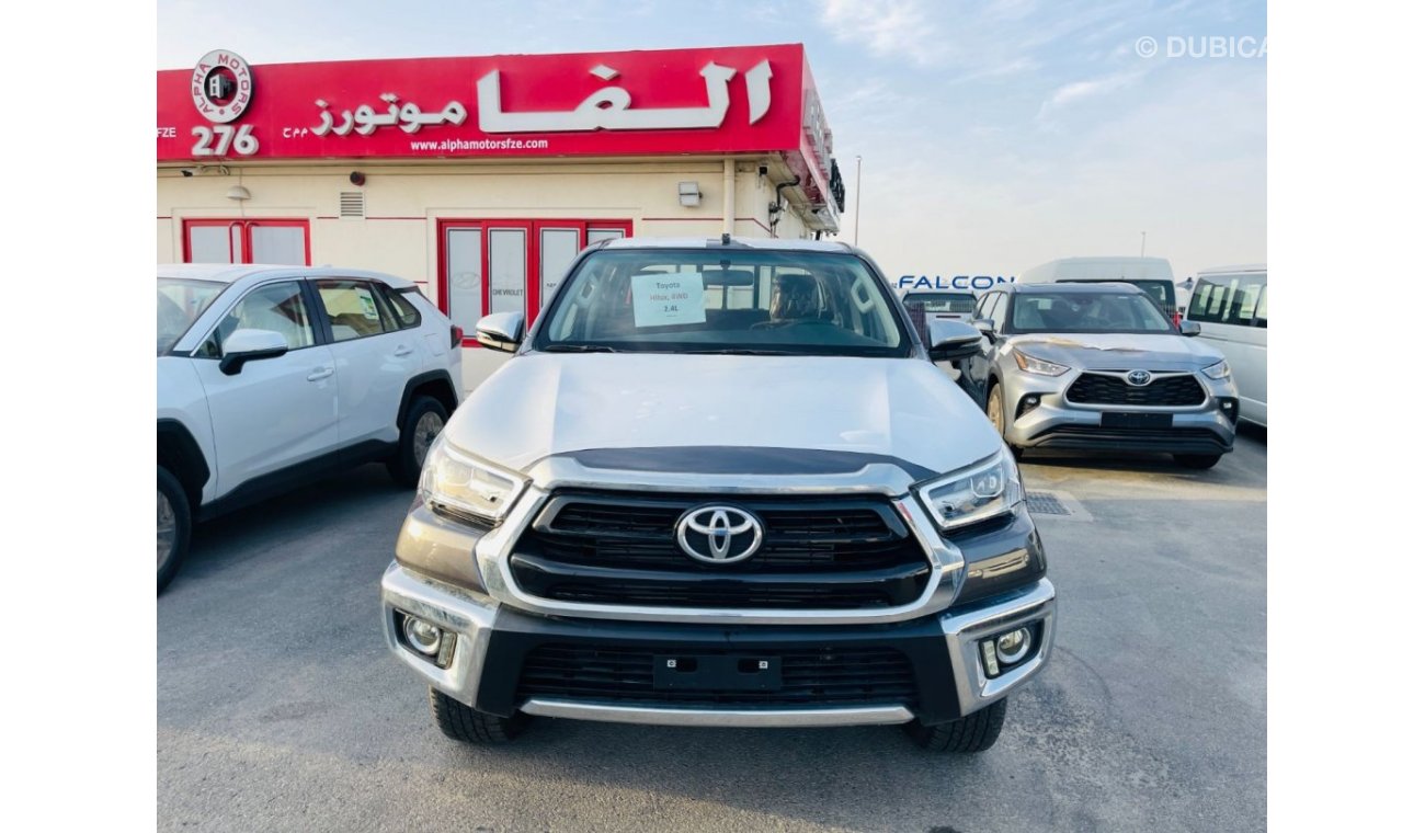 تويوتا هيلوكس 2.4L 4WD D.CAB DIESEL SR5 FULL OPTION M/T