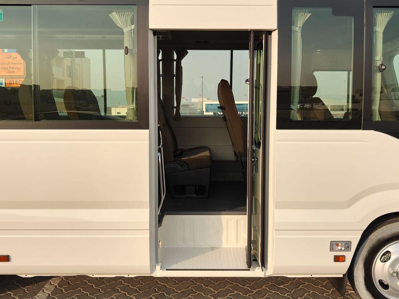 Toyota Coaster 2025 Toyota Coaster High-Roof 23-Seater (2-Point Seatbelts) 4.0L 4-Cyl Turbo Diesel M/T RWD (Auto Cl