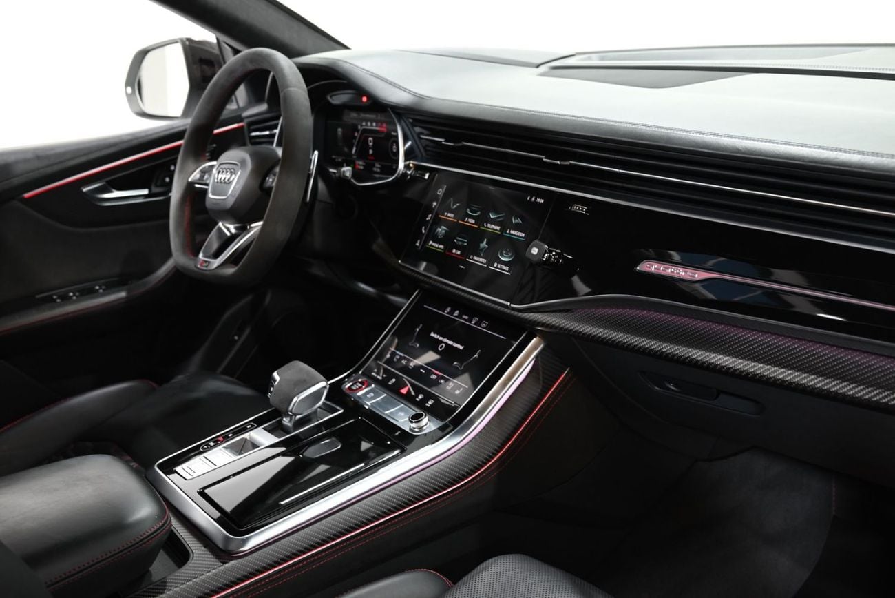 Audi RSQ8 STD (4.0L · 8 Cyl · Automatic · Hybrid · SUV/Crossover · All Wheel Drive · 5 Seats · 5 Door) 2021 Audi RSQ8 Quattro, Service History, 1 Year Warranty, Excellent Condition, GCC