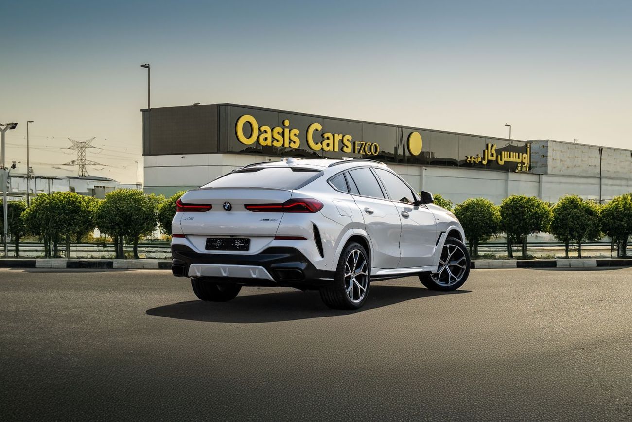 BMW X6 40i M Sport 3.0L M-Kit 40i XDrive 2023 Full Service History GCC