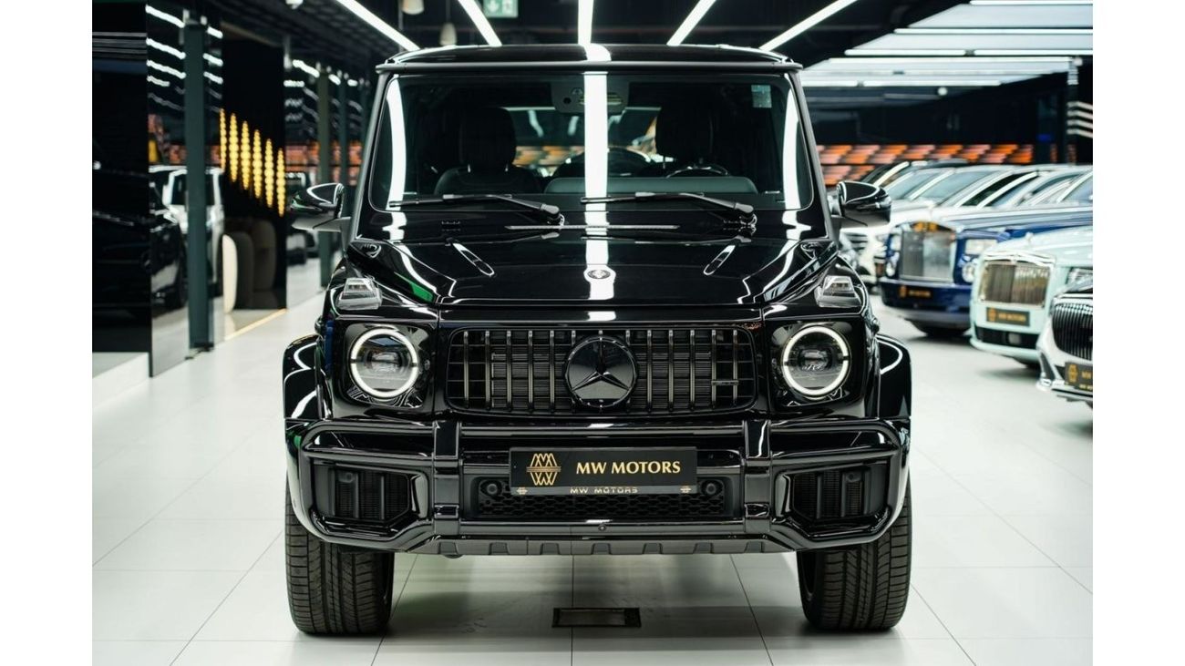 Mercedes-Benz G 63 AMG Mercedes-Benz G 63 | 2025 GCC 0km | Agency Warranty | Double Night Package | 360 View | 22 Inch Rims