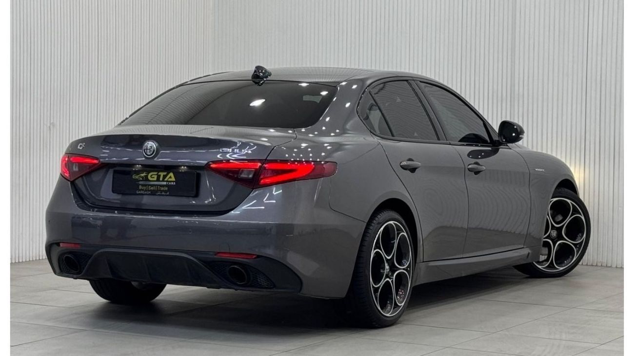 Alfa Romeo Giulia 2023 Alfa Romeo Giulia Veloce, 2027 Agency Warranty + Service Package, Full Service History, GCC