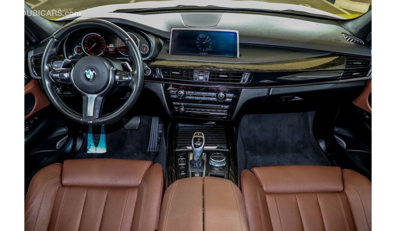 بي أم دبليو X5 BMW X5 X-Drive 35i M-Kit 2017 GCC under Agency  Warranty with flexible Down-Payment.