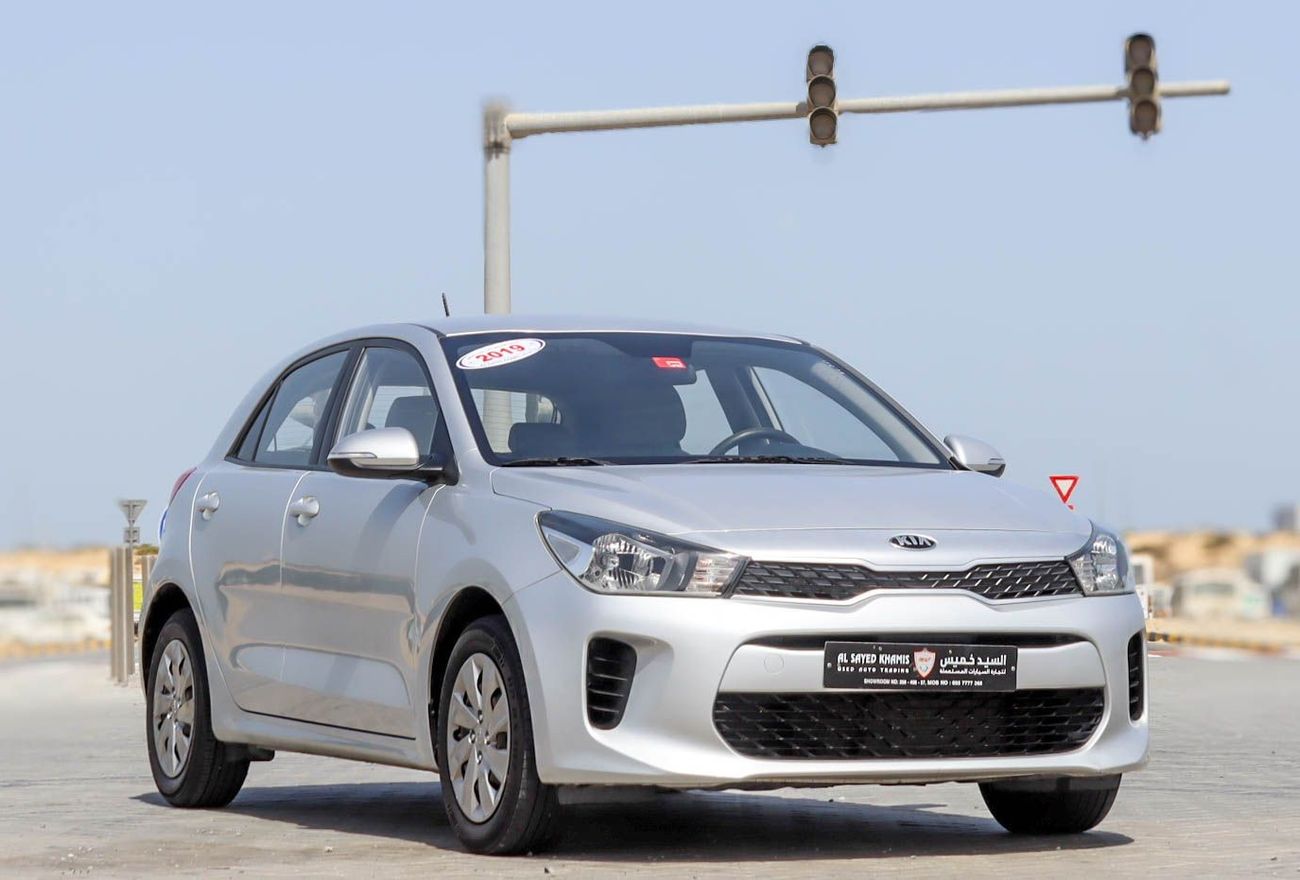 Kia Rio EX 1.4L (107 HP) Hatchback Kia Rio 1.4L 2019 GCC accident free in excellent condition 528 P.M
