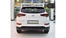 Hyundai Tucson VERY LOW MILEAGE and EXCELLENT DEAL for our Hyundai Tucson 4WD 2016 Model! in White Color! GCC Specs
