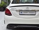 مرسيدس بنز C 200 EXCELLENT DEAL for our Mercedes Benz C200 ( 2019 Model ) in White Color GCC Specs