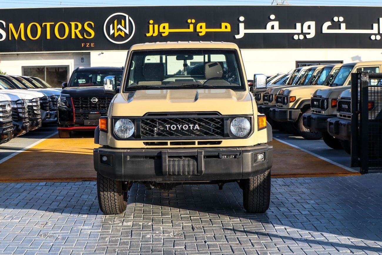 تويوتا لاند كروزر بيك آب  TOYOTA LAND CRUISER SINGLE CAB 4.0L 2025 MODEL M/T