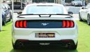 فورد موستانج Mustang Eco-Boost V4 2.3L 2018,Original AirBags,Premium, Leather Interior, Excellent Condition