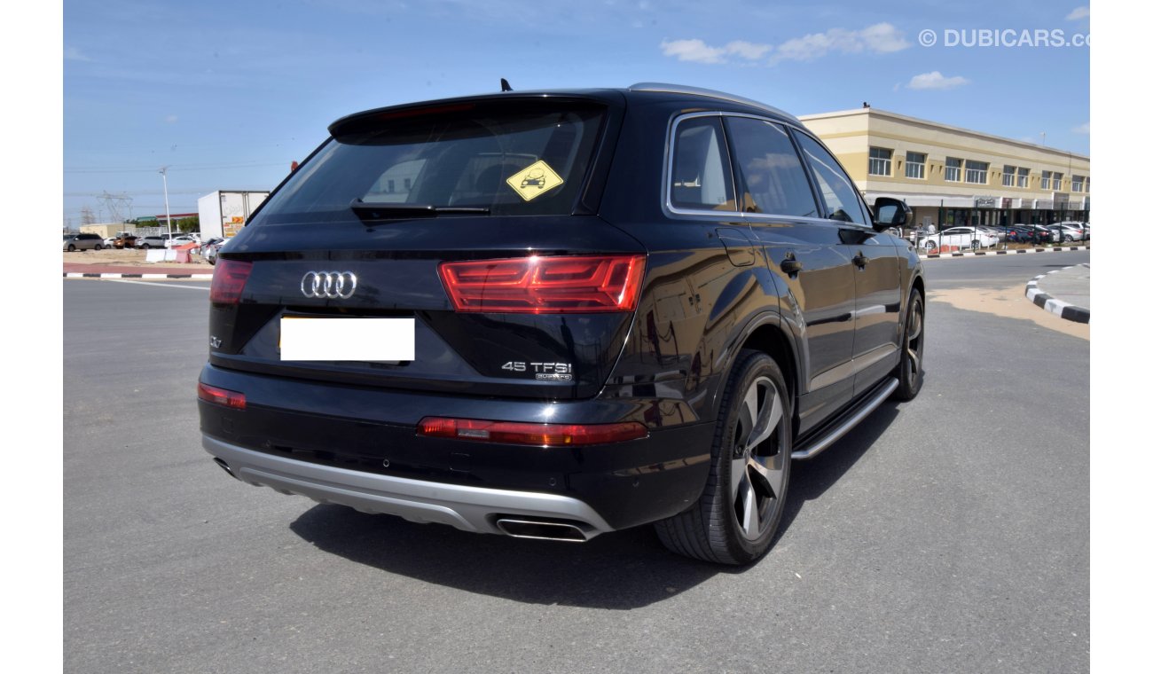 Audi Q7 45 TFSI Quattro 2016 Model GCC Specs