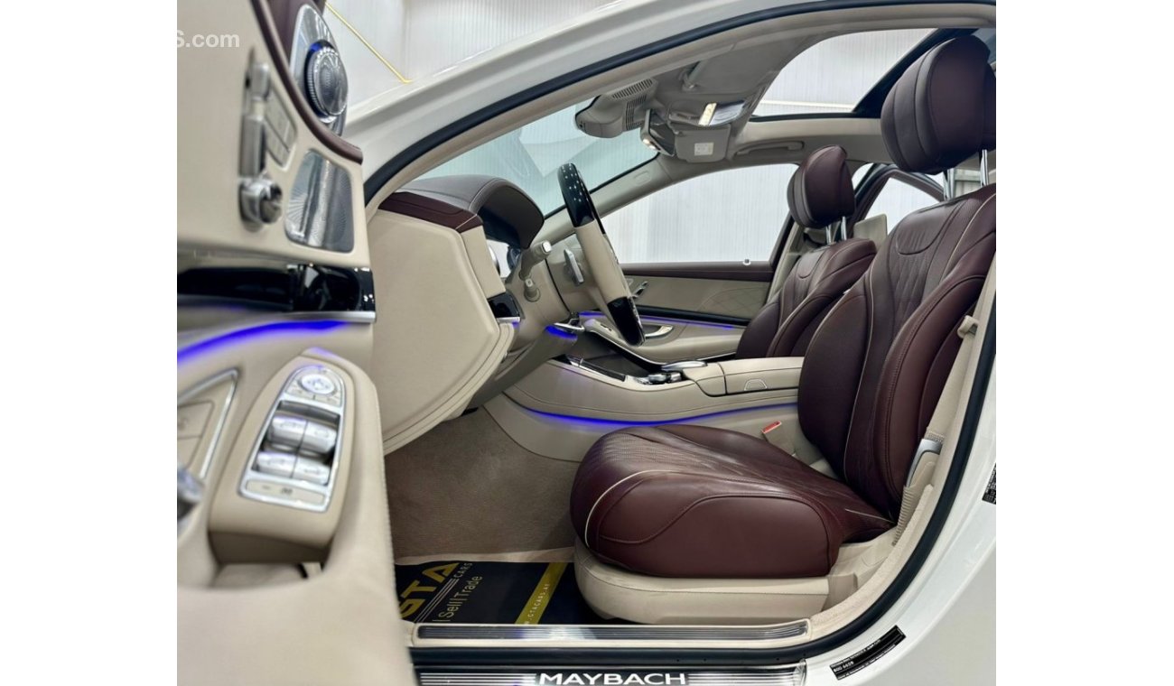 Mercedes Maybach S650 Maybach 2019 Mercedes-Maybach S 650 (FULL OPTION), Full Service History, Warranty, GCC