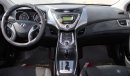 Hyundai Elantra Hyundai Elantra 2014 GCC 1.8 in excellent condition without paint without accidents, very clean from