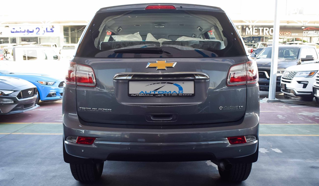 Chevrolet Trailblazer LT V6 4X4, GCC, 0km with Warranty and Service at Al Ghandi Auto