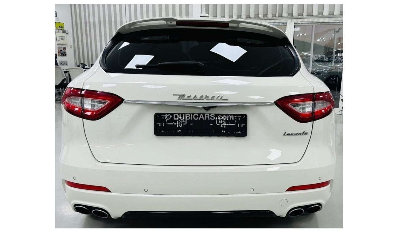 Maserati Levante Std GCC .. FSH .. Top Range .. Perfect Condition .. V6 .. FSH .