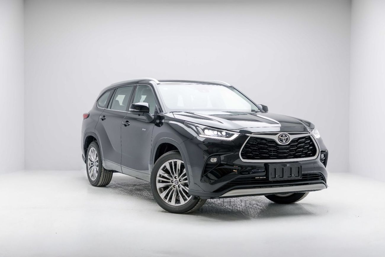 تويوتا هايلاندر Luxury 2.5L - Hybrid - Black Inside Black | Export Only