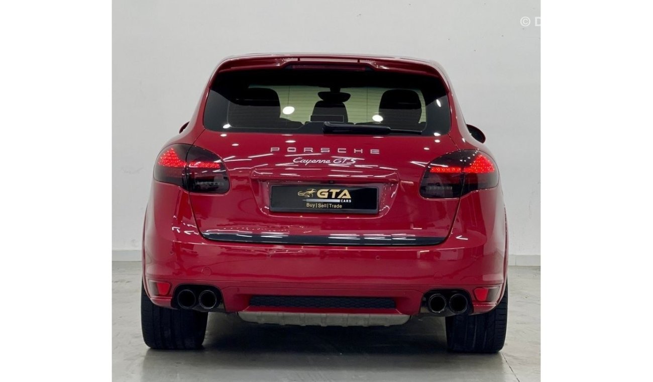 Porsche Cayenne 2013 Porsche  Cayenne GTS V8 Red Carmin, Service History, Just Been Serviced, GCC