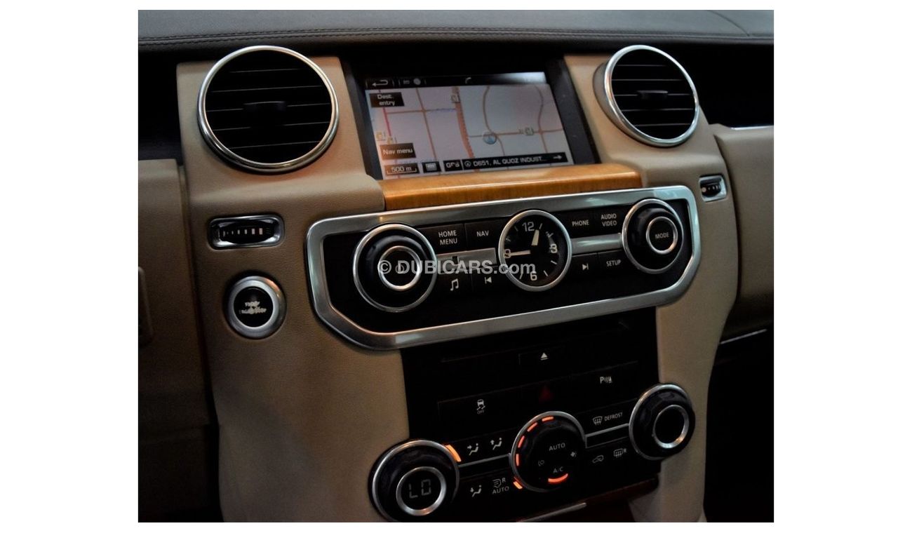 Land Rover Discovery EXCELLENT DEAL for our Land Rover LR4 SCV6 HSE ( 2015 Model ) in Grey Color GCC Specs