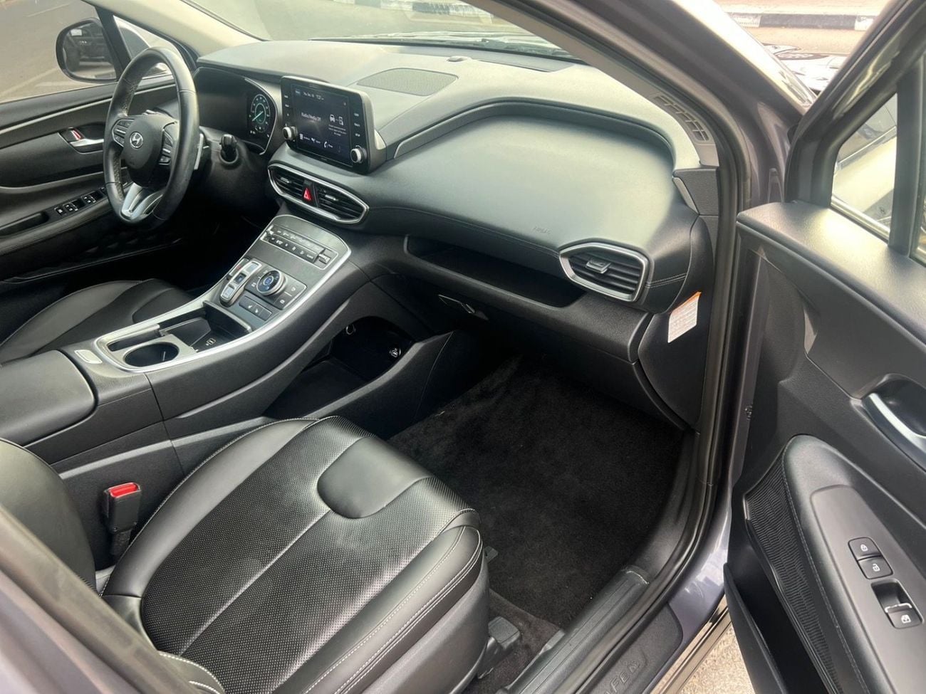 هيونداي سانتا في PREMIUM 2021 Hyundai Santafe FE Hybrid 1.6L V4 - AWD 4x4 -Push Strad - Auto Trunk - Leather Seat - Rear Came