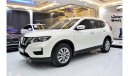 Nissan XTrail EXCELLENT DEAL for our Nissan XTrail 2.5 ( 2019 Model! ) in White Color! GCC Specs