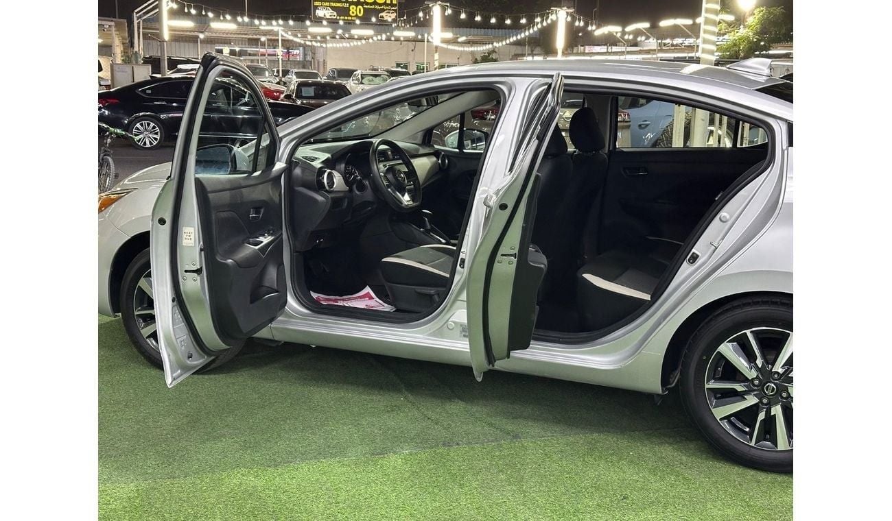 نيسان فيرسا Nissan Versa 2021 1.6L good condition rear camera mileage 97000 km