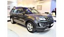 فورد إكسبلورر AMAZING Ford Explorer XLT 2016 Model!! in Grey Color! GCC Specs