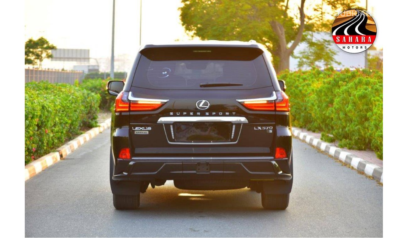 لكزس LX 570 Petrol Automatic Super Sport with MBS Seats