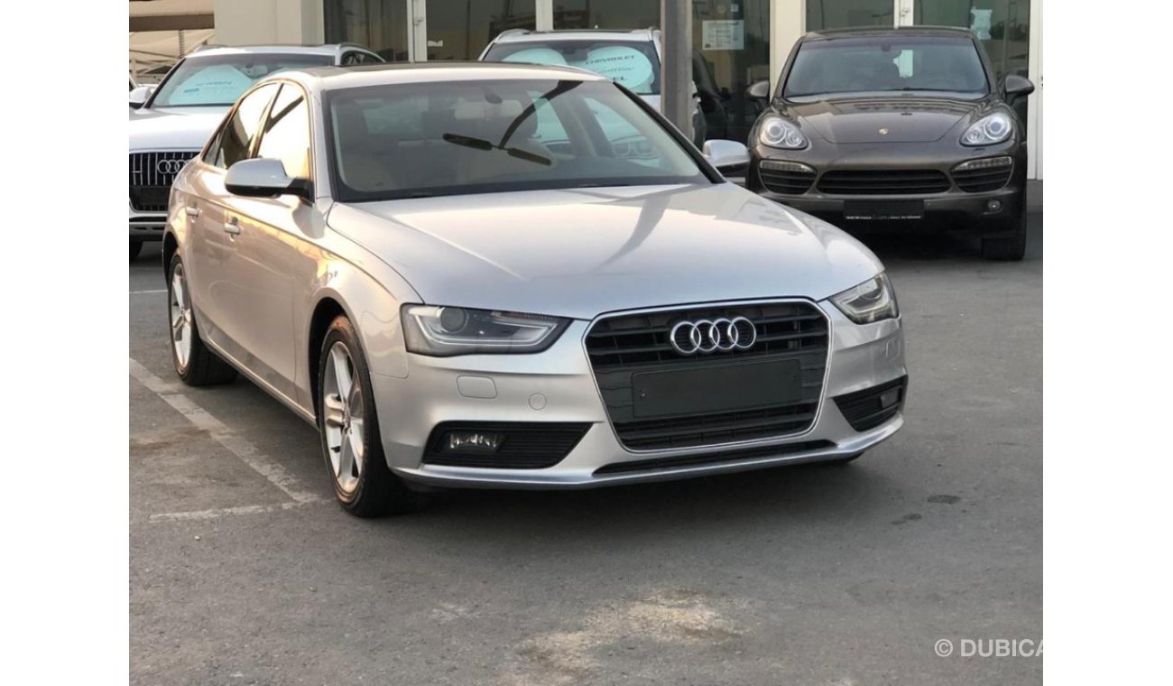 Audi A4 Audi A4 model 2013 GCC car prefect condition full option low mileage sun roof leather seats back cam